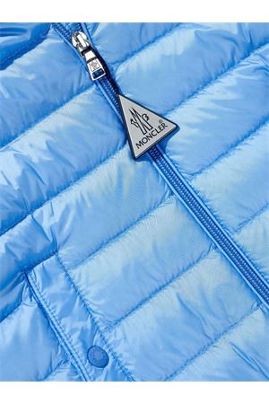 light-blue polyester jacket MONCLER KIDS | L19541A00002597YF705